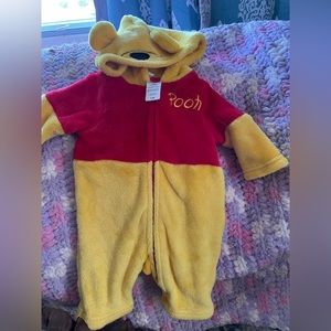 0-3 months, Winnie the Pooh costume, onesie